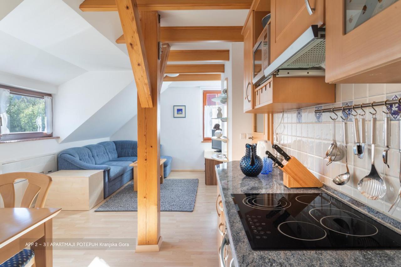 Apartmaji Potepuh Kranjska Gora Bagian luar foto